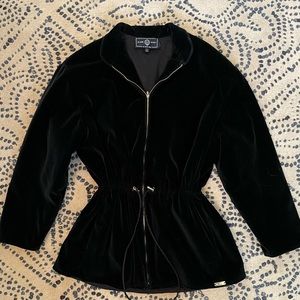 St. John Sport by Marie Gray velvet jacket